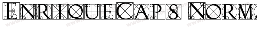 EnriqueCaps Normal字体转换